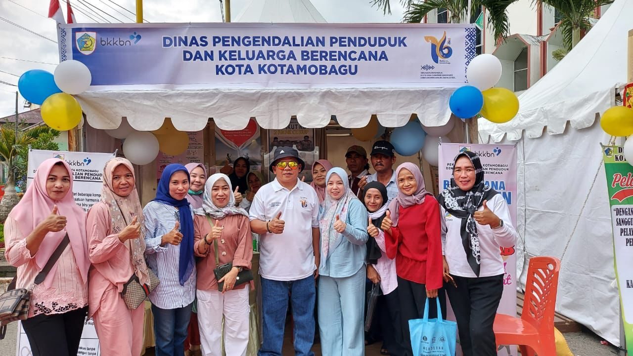 PELAYANAN KB GRATIS DI KOTAMOBAGU EXPO 